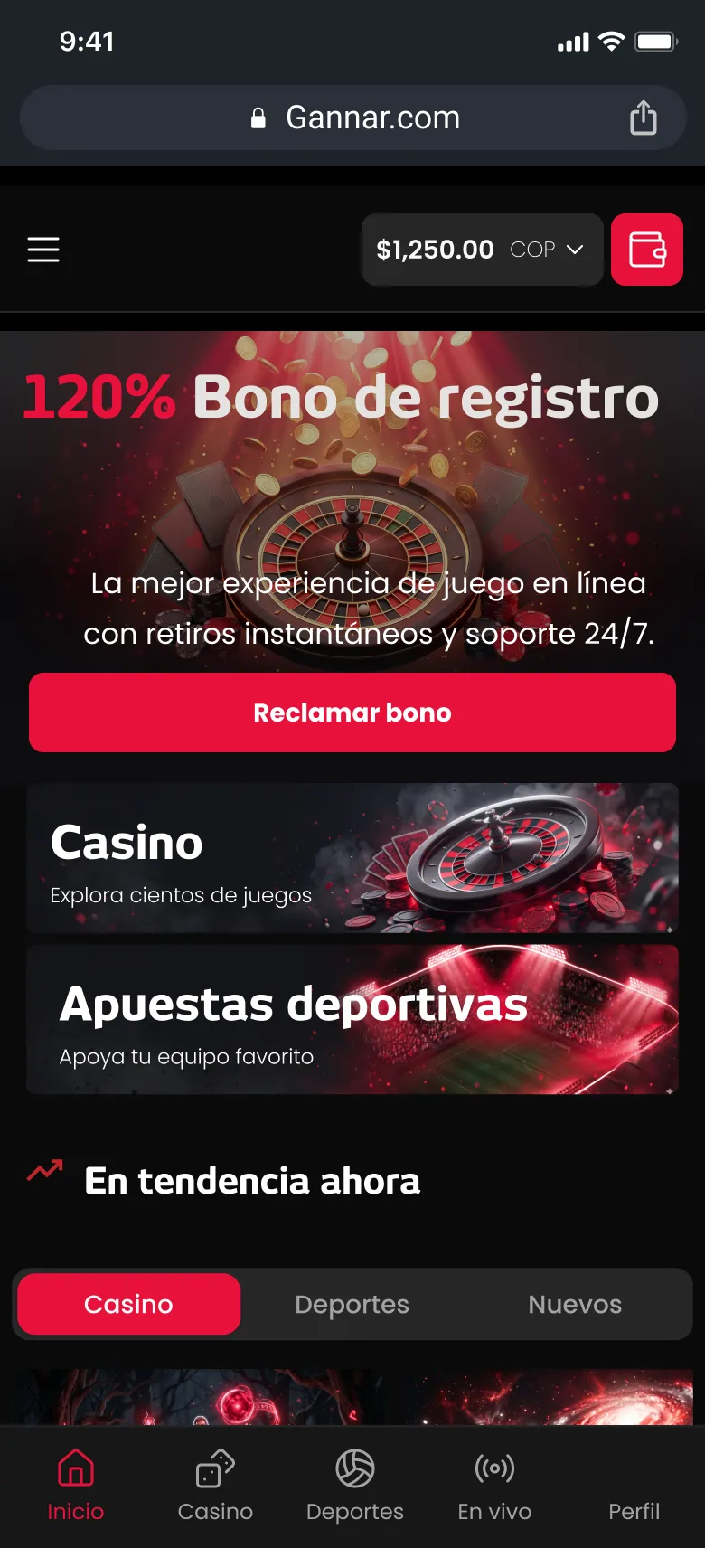 PAM Home Casino