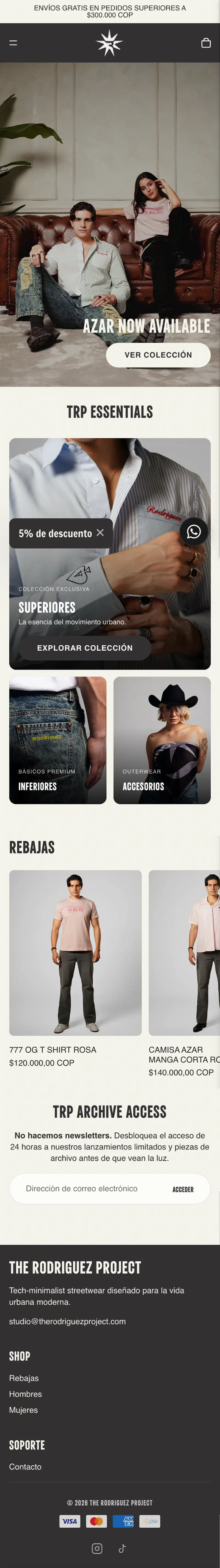 Mobile experience after